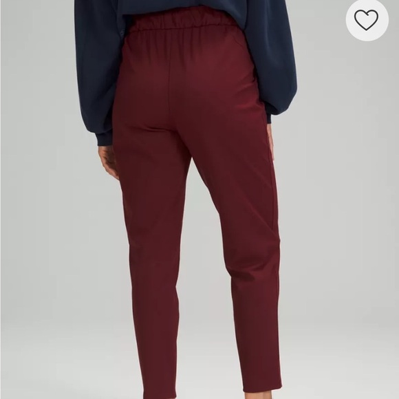 - Lululemon Keep Moving High Rise Full Length Pants Sz 8 - Picture 4 of 11